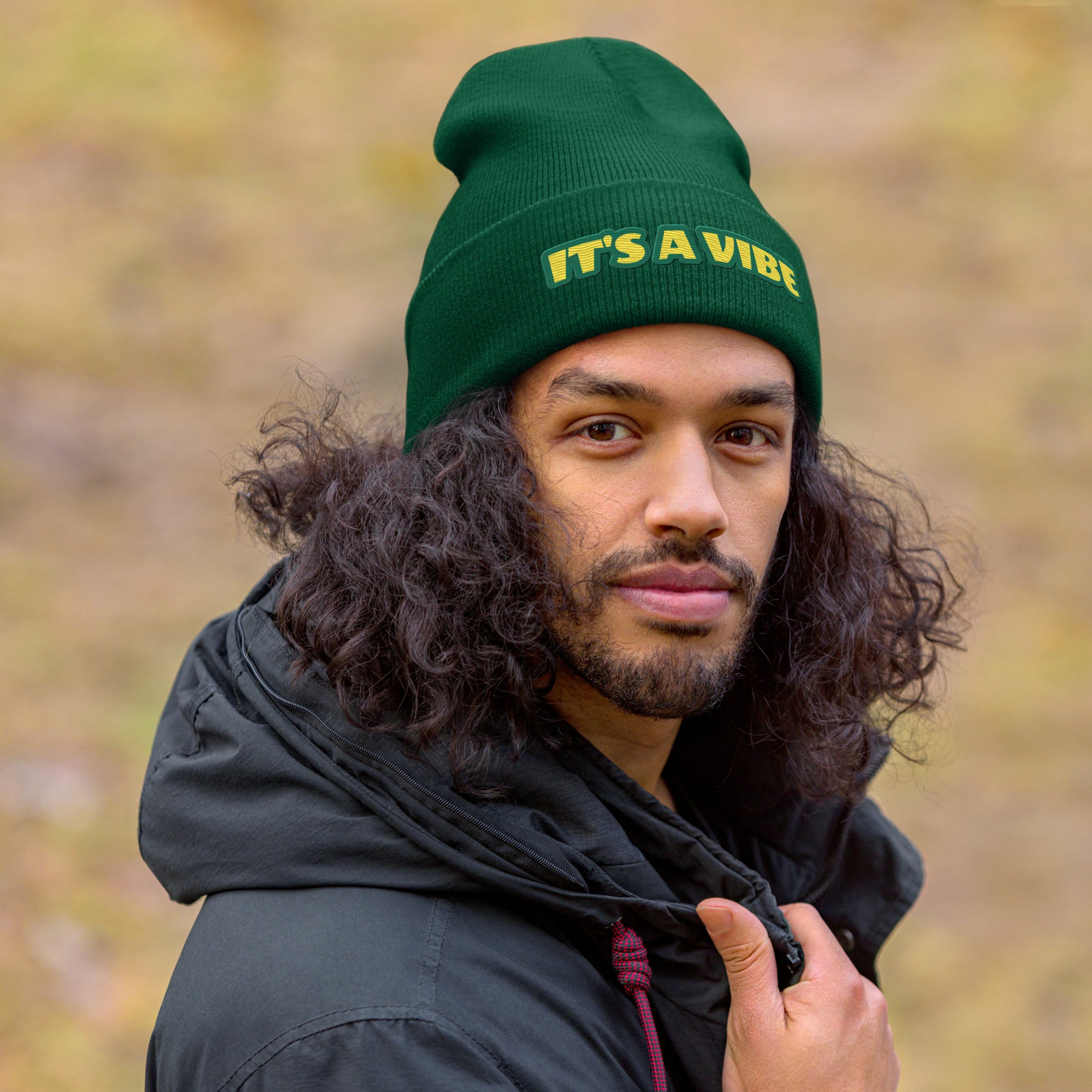 VTM Cuffed "VIBE TRIBE" Beanie