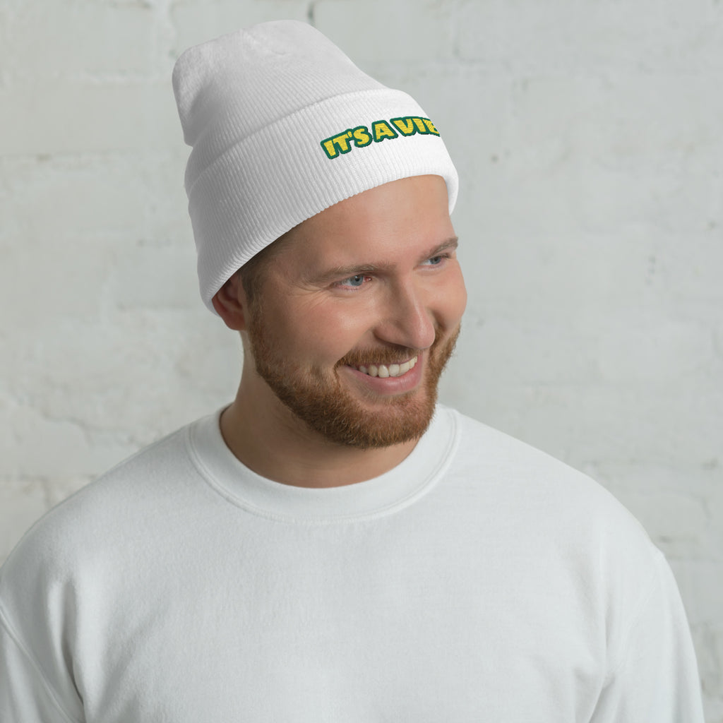 VTM Cuffed "VIBE TRIBE" Beanie