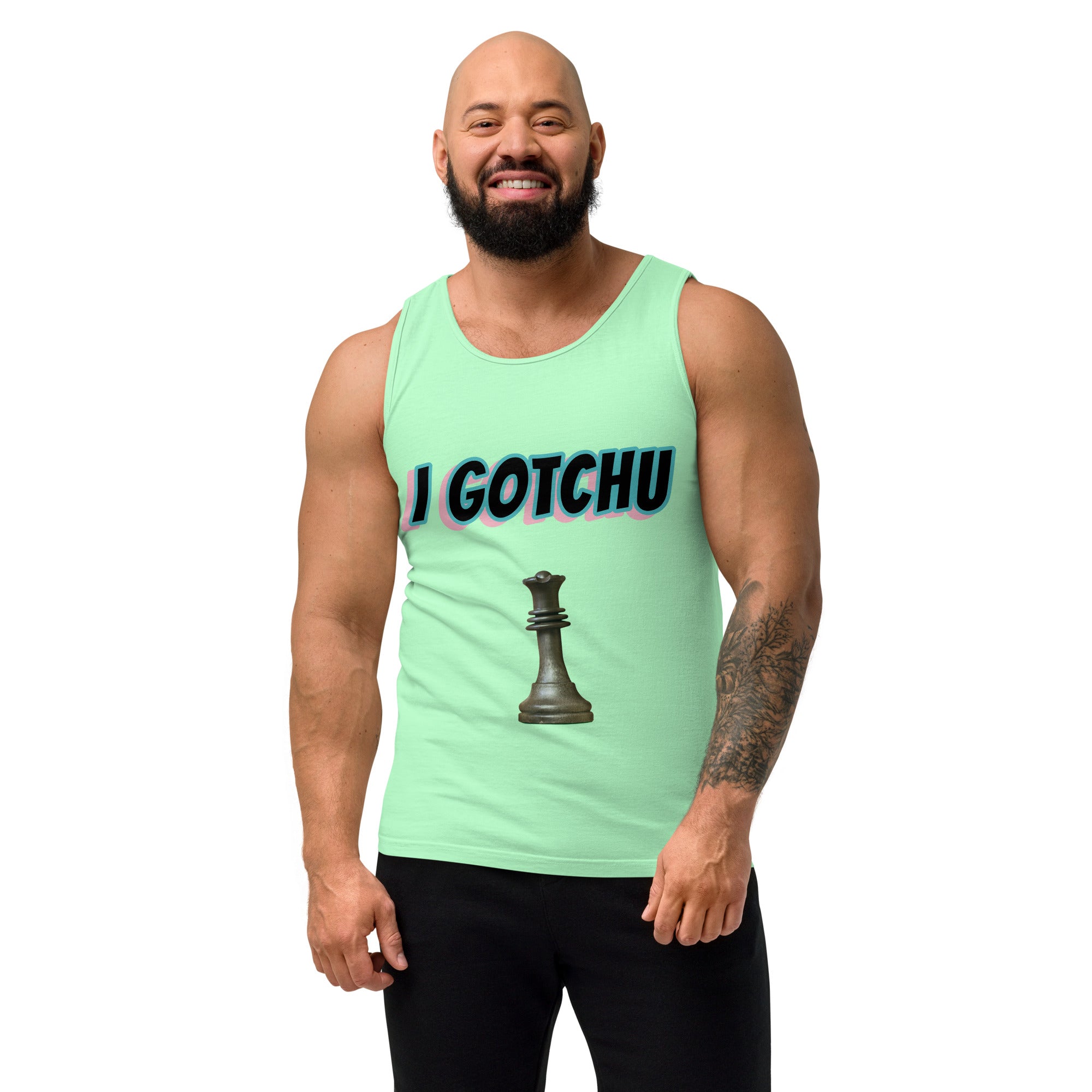 VTM "KING" garment-dyed Tank Top