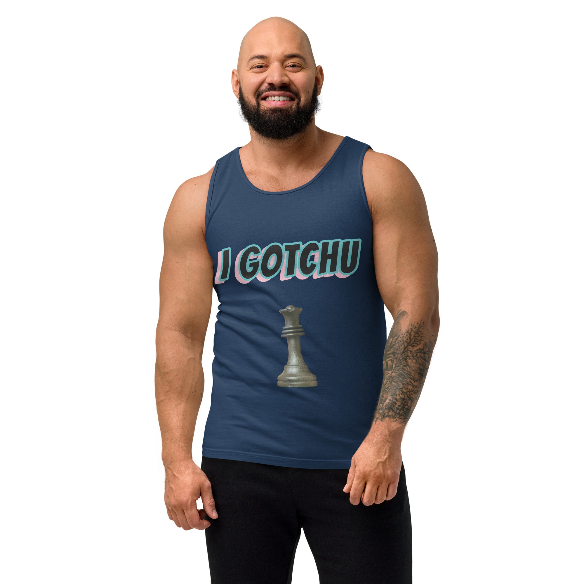 VTM "KING" garment-dyed Tank Top