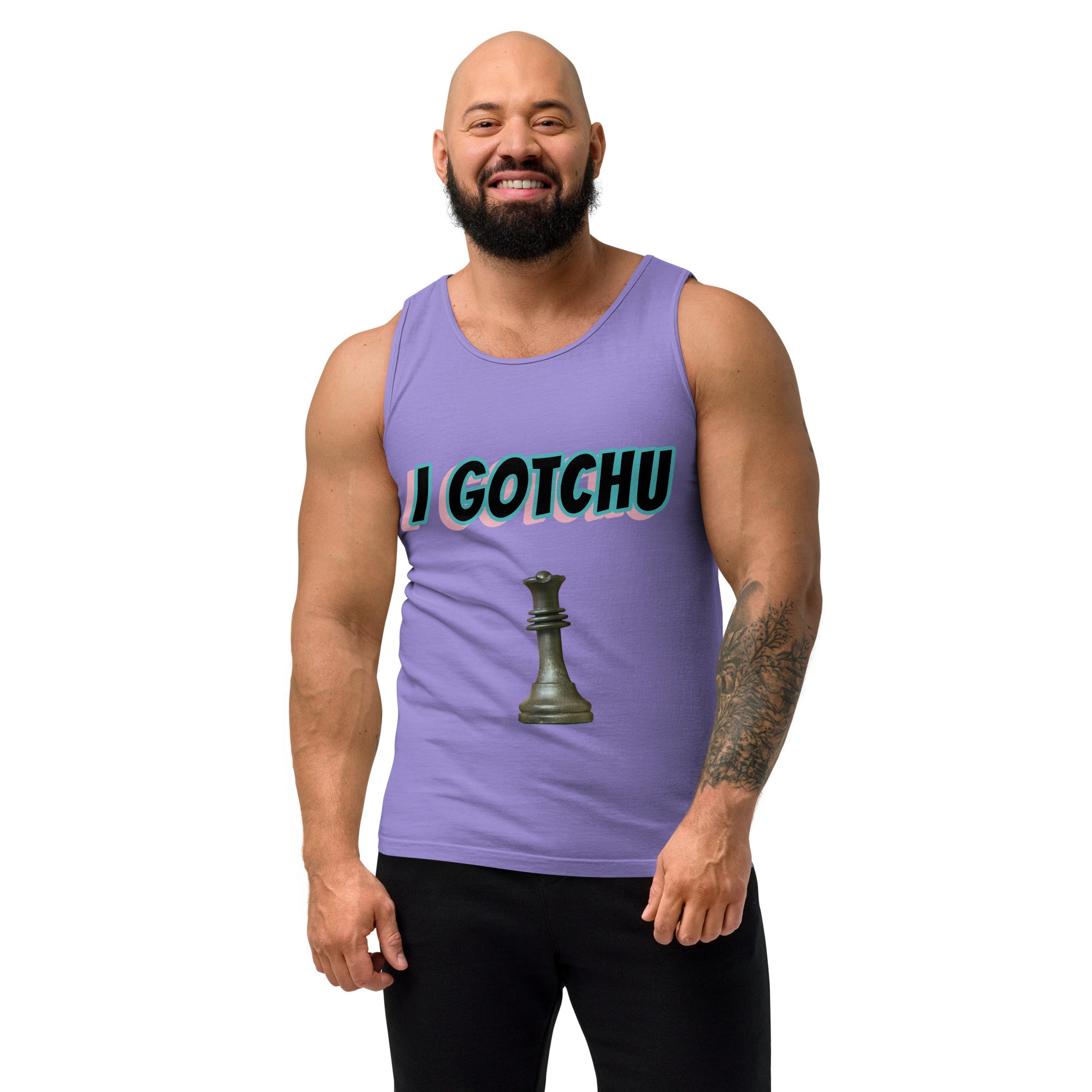 VTM "KING" garment-dyed Tank Top
